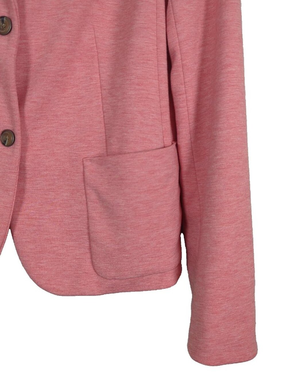 Gap Blazer Womens 10 Pink Heather Classic Academy Two Button Lined Jacket - Picture 6 of 14